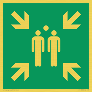 E007 safe condition evacuation assembly point